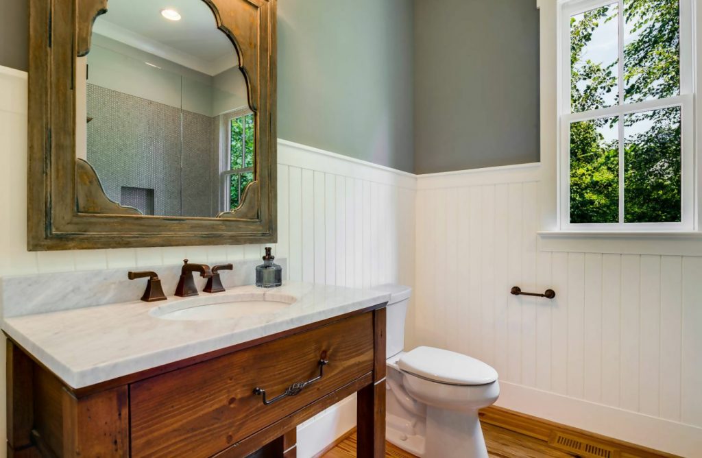 Wainscoting bathroom Remodeling